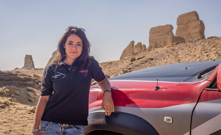 Rally In The Dunes With Egypt’s Only Female Racer, Yara Shalaby 