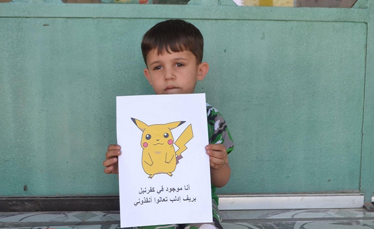 Syrian Children Pose with Pokémon so People Will Actually Care Enough to Save Them