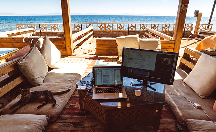 You Can Now Work On The Beach at Dahab’s First Co-Working Space