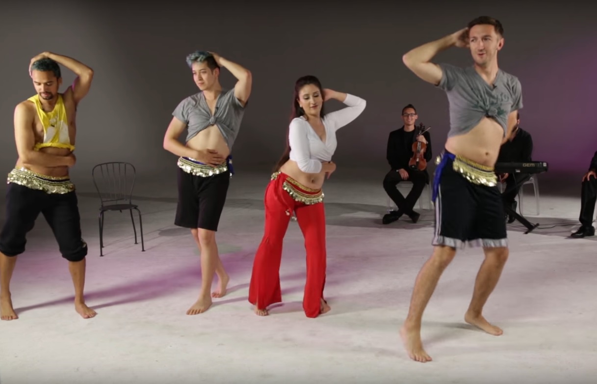 Buzzfeed Just Made a Video of American Men Trying to Bellydance Egyptian-Style and It Is Priceless