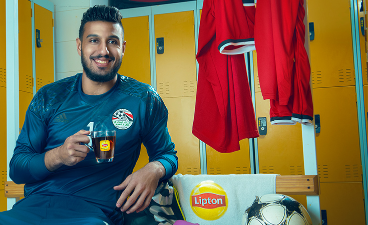 Lipton is Taking You Straight into Egypt's National Team's Locker Room in Gabon