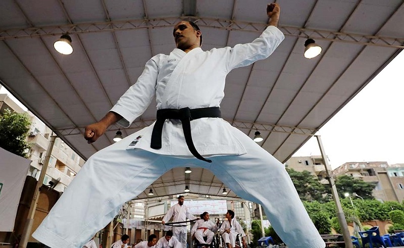 This Blind Egyptian Karate Instructor Is Inspiration Goals