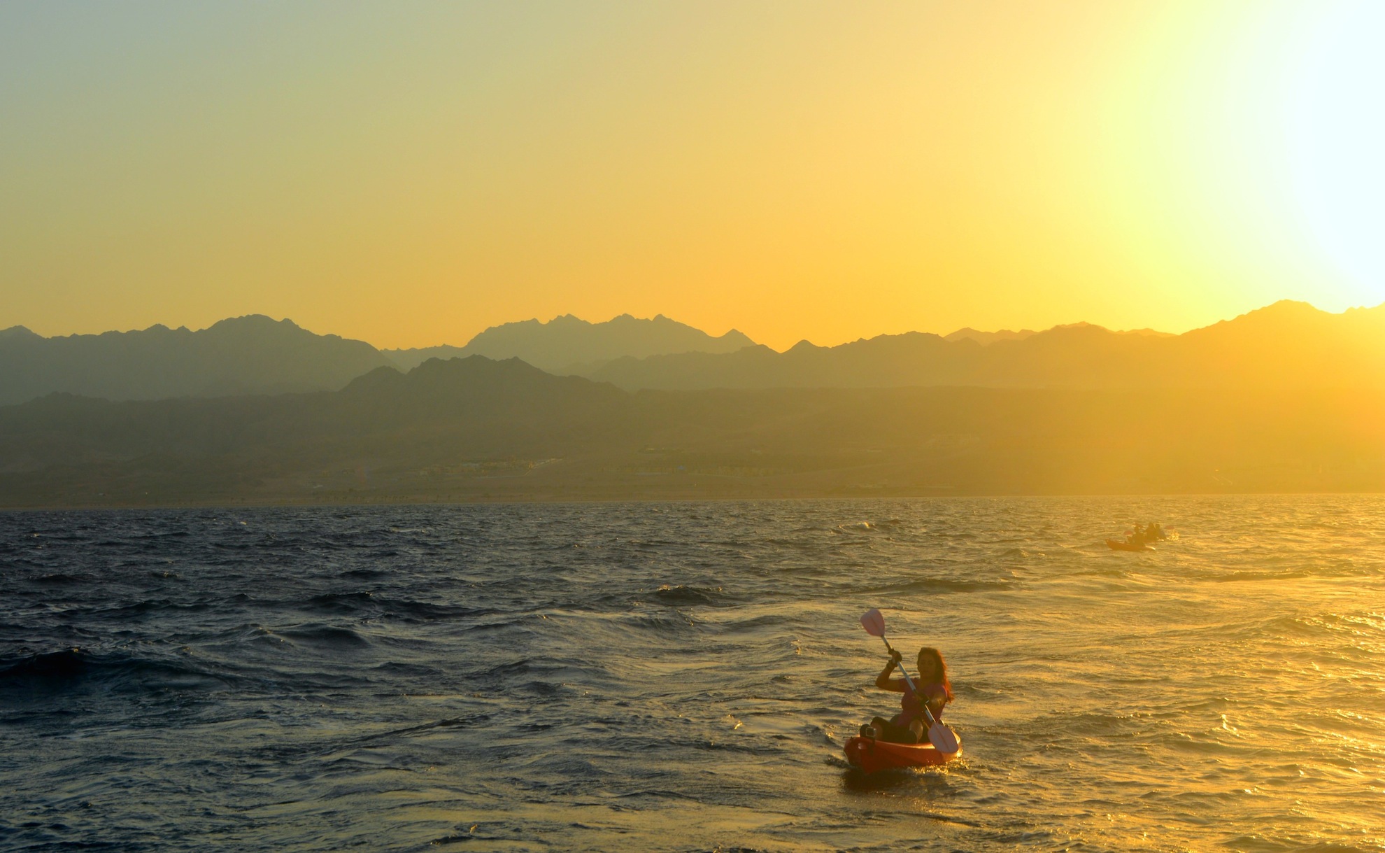 This Egyptian Woman Is Leading a Team of Kayakers across the Red Sea from Sinai to Jordan