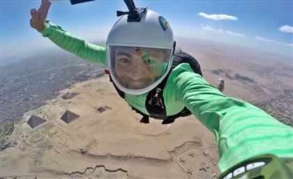 Fly Over The Pyramids At Egypt's First Ever Air Sports Festival