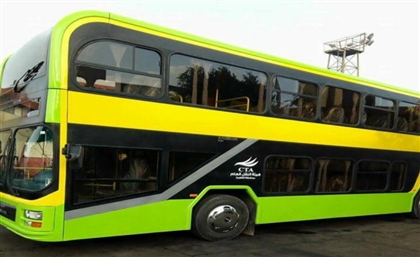 New Double-Decker Buses Hit Cairo Streets