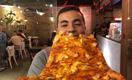 Here's Where You'll Find the Biggest Pizza Slice in Egypt