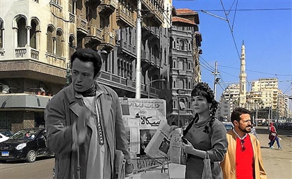 This Egyptian Artist Superimposes Classic Movie Moments on Their Modern Day Locations