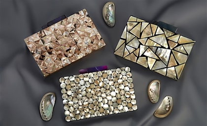 Egyptian Handbag Brand Drops Sickening Mother-of-Pearl Clutches Collection 