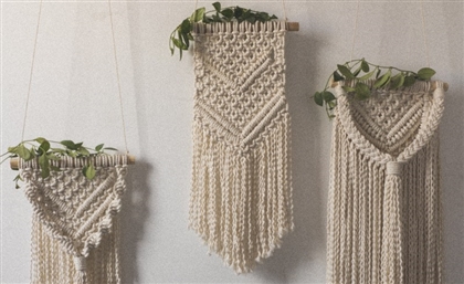 This Egyptian Brand Uses the Ancient Art of Macramé to Create Cute Home Accessories