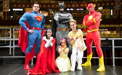 Justice League in Egypt: Superman, Batman, Wonder Woman & The Flash are Taking Over CFCM