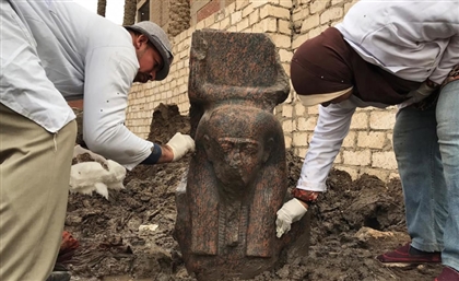 Rare Ramses II Statue and Temple Unearthed Under Giza Man's House