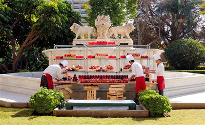 The Pomegranate Party Begins at Zamalek's Cairo Marriott Hotel