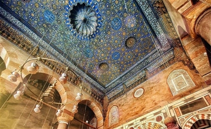 Look Up at the 5 Most Magnificent Mosque Ceilings in Cairo