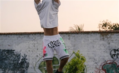 Keep Your Head in the Game with Richa’s Graffiti Basketball Shorts