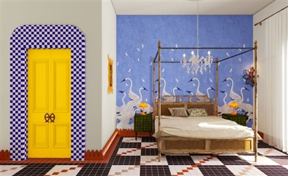 Cairo-Based Studio Figurati Design Popping Airbnb in Portugal