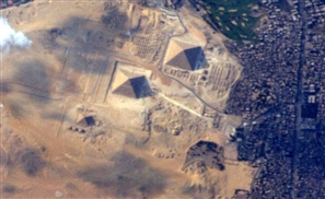 Astronaut Catches Rare Photo Of Pyramids From Space Station
