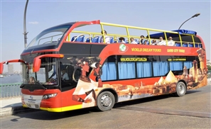 Enter Cairo's Double Decker Bus!