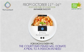 The Courtyard Will Feed a Needy Egyptian With Every Meal You Instagram