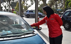 Female Workers at Egyptian Gas Station Mark Step Toward Gender Equality