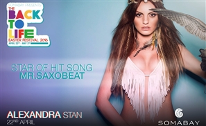 Mr. Saxobeat Singer Alexandra Stan to Kick Off Somabay's Easter Festival