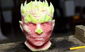 Video: Carving Game of Thrones' Night's King Out of a Bateekha