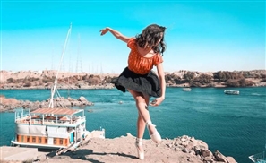 7 Captivating Photos of the Beautiful Ballerinas of Cairo Taking over Aswan