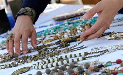 UNHCR Unites Refugee and Egyptian Women to Showcase their Incredible Crafts at the Greek Campus