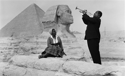 12 Rare Photos of Iconic International Celebrities Visiting Egypt