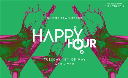 Happy Hours Are Getting Redefined at Nineteen Twenty Five This Tuesday