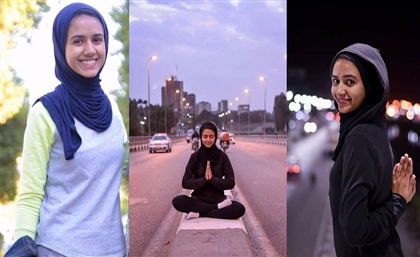 This Egyptian College Student Is Challenging the Patriarchy by Doing Yoga in the Streets of Qena