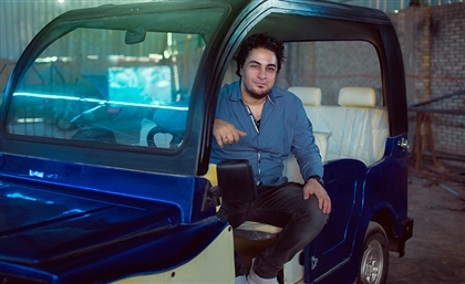 Meet The Entrepreneur from Kerdasa Who Created Egypt's First Locally Made Tuk-Tuk