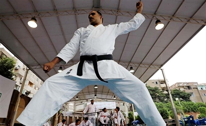 This Blind Egyptian Karate Instructor Is Inspiration Goals