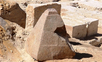 4000-Year-Old Pyramid Peak Unearthed in Saqqara