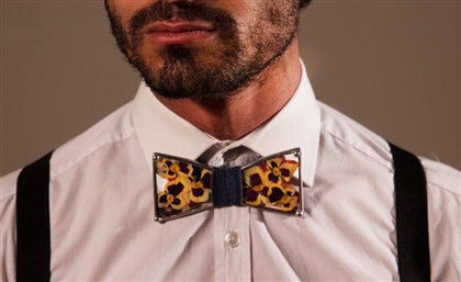 This Egyptian Designer Makes Glass Bow Ties out of Mummified Butterflies and We Want Them All