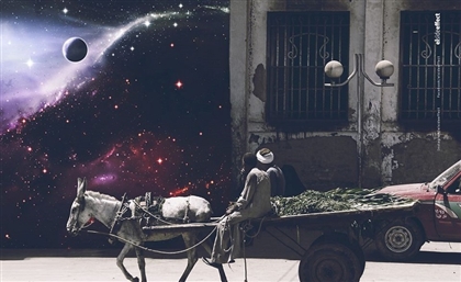 Stunning New Art Project Visualises Scenes from Everyday Egypt in Outer Space