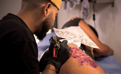 How One Egyptian Artist Went From Modest Sand-Paintings to Tattooing Egypt's Biggest Stars
