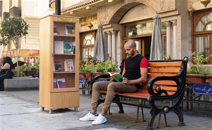 New Local Initiative Sets Up Free-For-All Book Stands in Downtown Cairo