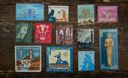 I Went Through My Grandpa's Closet and Found an Egyptian Stamp Collection Spanning 7 Decades
