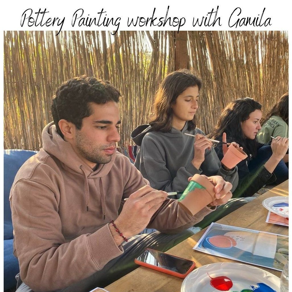 Pottery Painting Workshop With Gamila