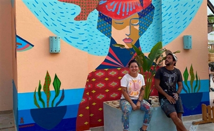 Brazilian Art Duo Acidum Project to Grace Giza with Massive Mural